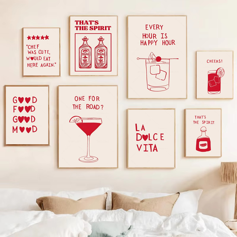 （2D canvas painting）1pc Minima - Home Cooking Quotes recension och pris