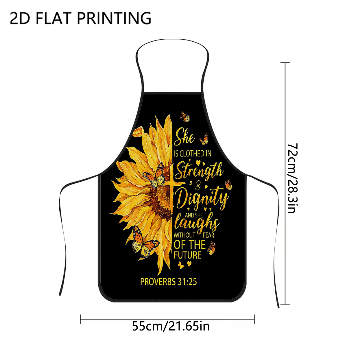 1pc Sunflower Butterfly Bible  - Home Cooking Quotes recension och pris