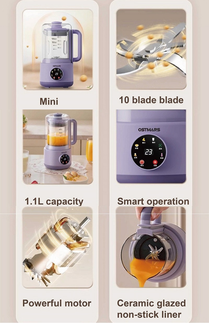 600W Home Soy Milk Machine 110 - Home Cooking Machine recension och pris
