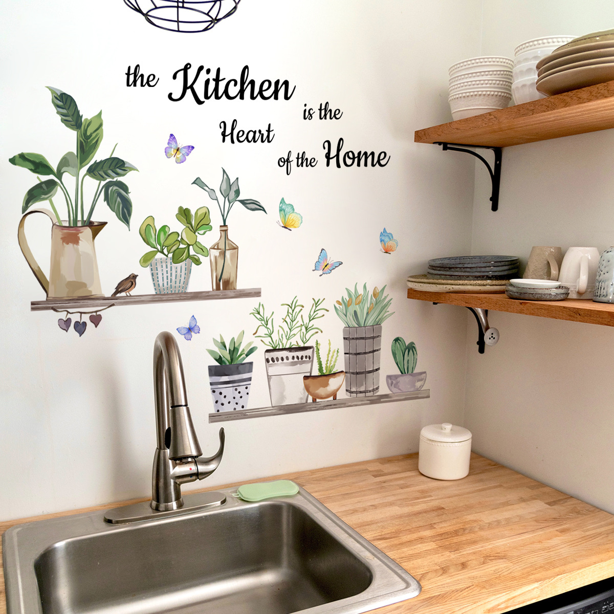 Kitchen Green Plants Cooking A - Home Cooking Quotes recension och pris