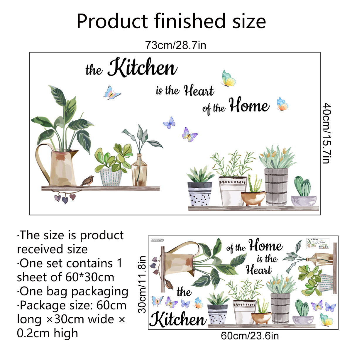 Kitchen Green Plants Cooking A - Home Cooking Quotes recension och pris
