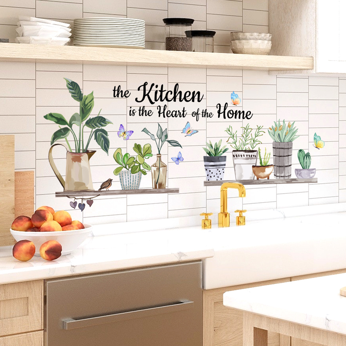 Kitchen Green Plants Cooking A - Home Cooking Quotes recension och pris