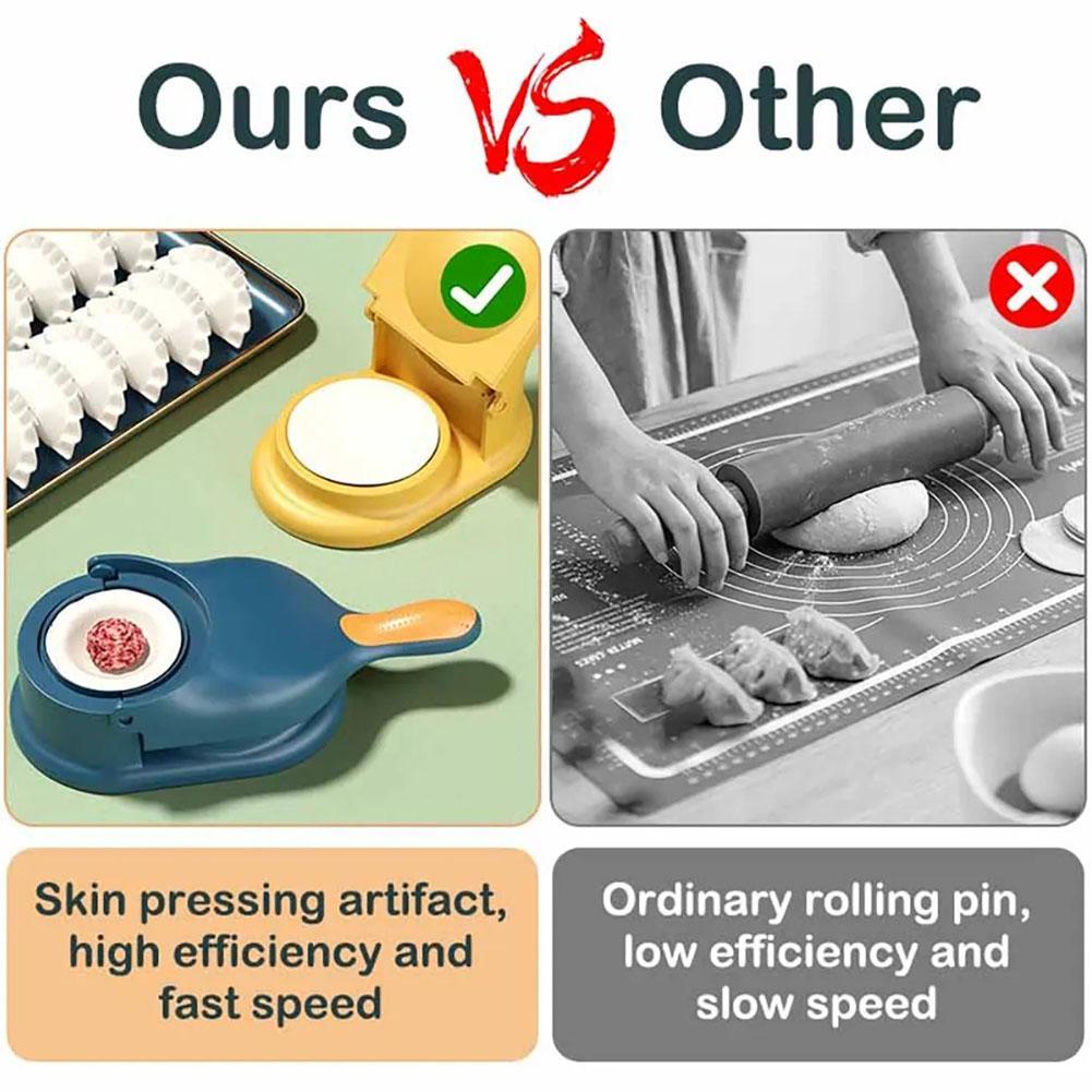 2 in 1 DIY Dumpling Maker Kit  - Home Cooking Machine recension och pris