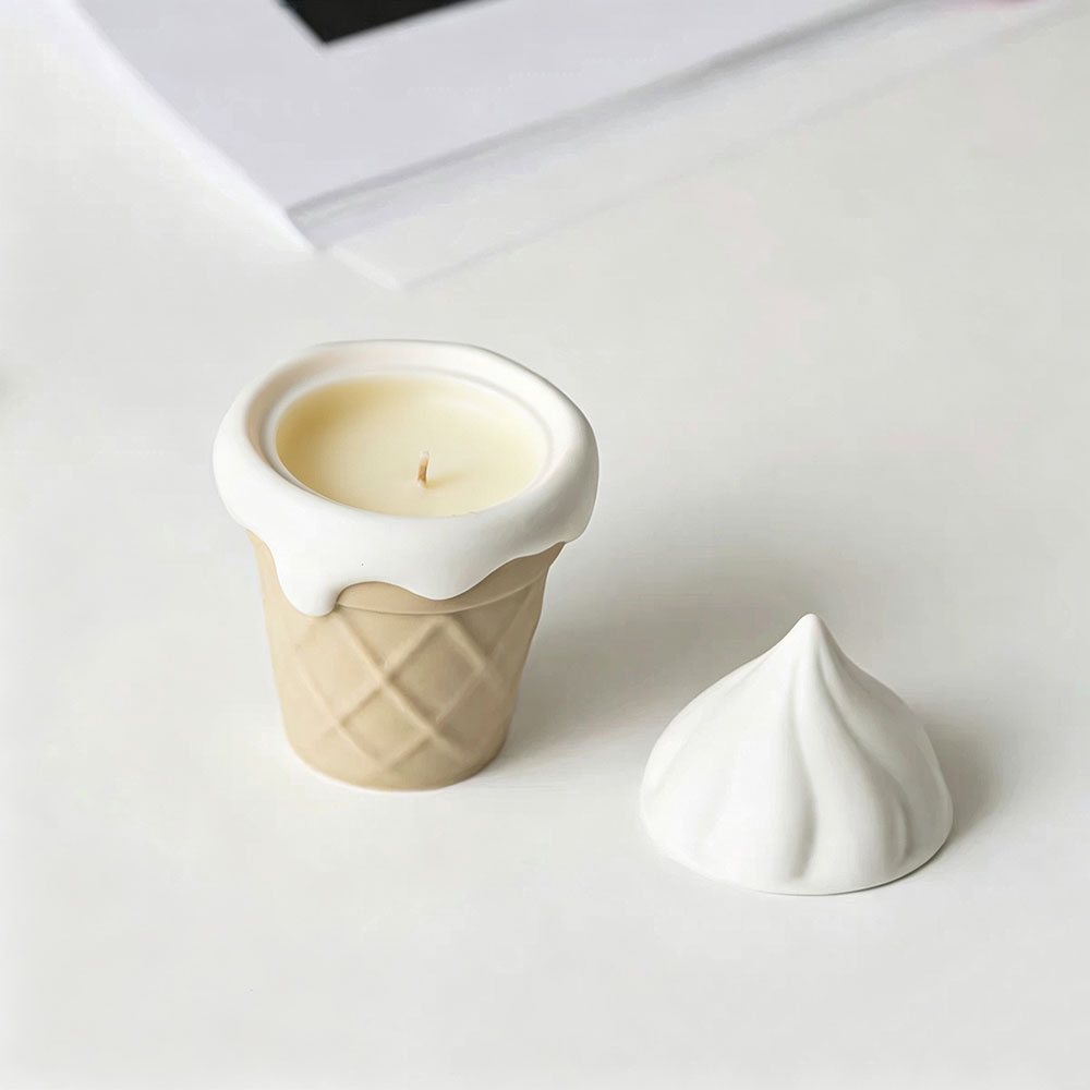 Cute 3D Waffle Ice Cream Silic - Idli Steamer Mold recension och pris